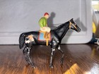 ⬇️Pre-War Horse and Jockey Derby Racing Color Series Horses (see condition)  — photo 1