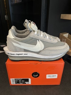 Nike LD Waffle SF sacai Fragment Grey Size 9.5, PREOWNED