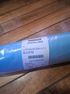#ad Hobart CurtainSplash 00 9197584 Ply Genuine OEM $139.00
