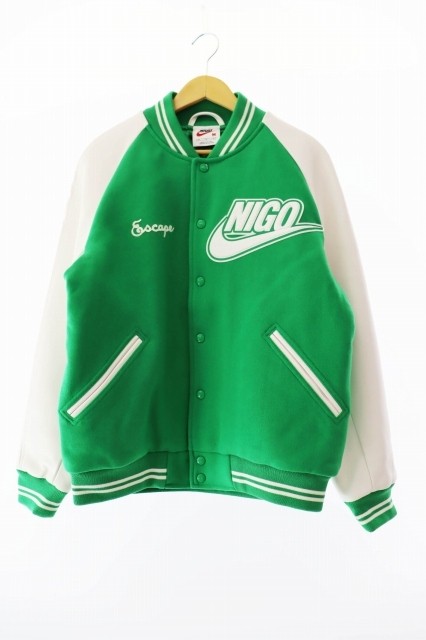 SACAI X NIKE Giacca Nigo Nrg Varsity verde Fv5670 310 M