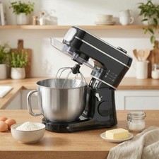 Image of HOMCOM 6L 1400W Stand Mixer with 11 Speeds & Fermentation Function, Refurbished