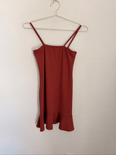 NASTY GAL Ribbed Mini Dress Size 8