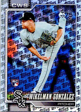 EXCLUSIVE TOPPS FOIL PATTERN  2026 Topps Series 1 Wikelman Gonzalez RC Free Ship