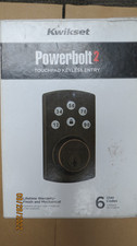 KWIKSET POWERBOLT 2 TOUCHPAD KEYLESS ENTRY LOCK 99070-103