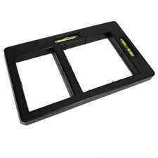 Electrical UK Socket Back Box Template Level | 1 & 2 Gang | Marking | Compact