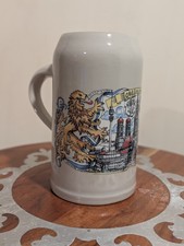 Vintage München Stoneware 1L Beer Mug Made I...