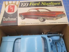 Amt 4010100 60 Ford Starliner Ht Craftsman Kit 1960s Issue 125 Amt 4010100 60 Ford Starliner Ht Craftsman Kit 1960s Issue 125