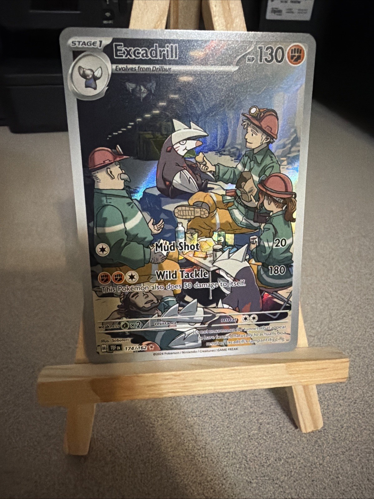 Pokémon TCG Excadrill 174/162 Temporal Forces NM/Mint Condition