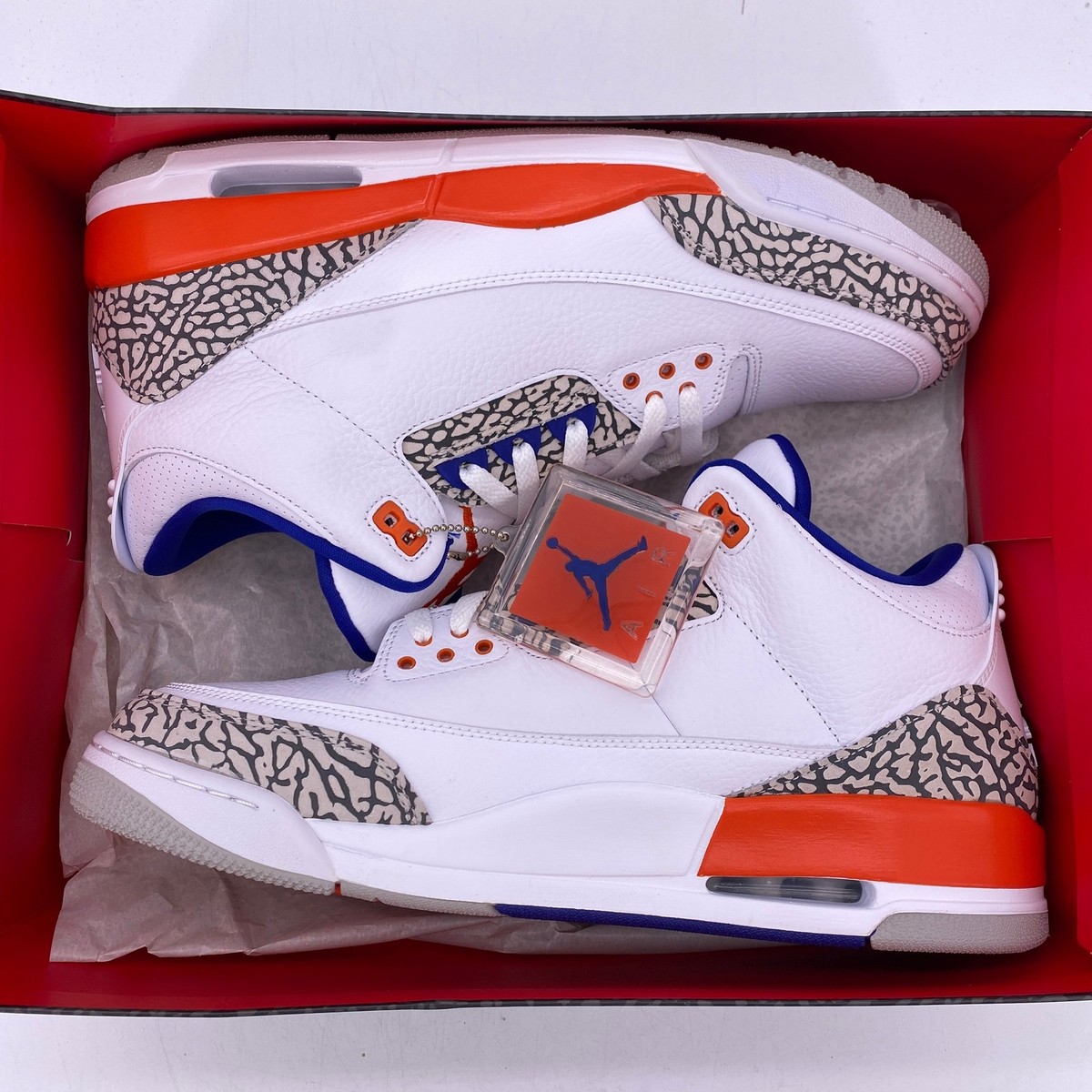 Size 13 - Air Jordan 3 Retro Knicks for sale online | eBay