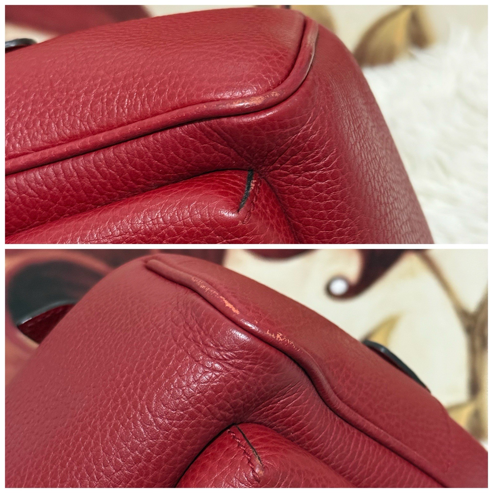 Gucci Soho Leather Chain Backpack - image 10