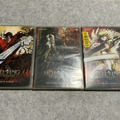 Hellsing Ultimate Series I II & III DVD Geneon Very Clean