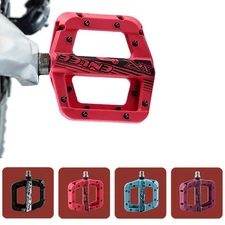 ENLEE MTB Road Bike Pedals Bicycle Nylon Flat Pedals Sealed Bearings 9/16 inch