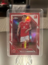 TOPPS KAISHU SANO 2024-25 CHROME BUNDESLIGA RED 1. FSV MAINZ SERIAL /5 #69