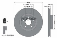 Textar Bremsscheibe 92306703