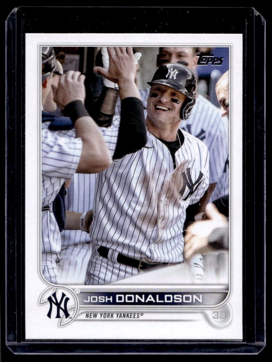 2022 Topps Update Image Variation SP Josh Donaldson New York Yankees #US74