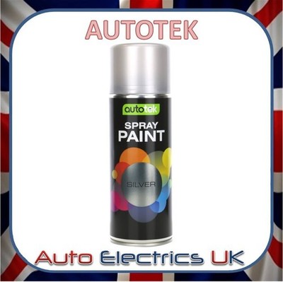 AUTOTEK SPRÜHLACK SILBERFARBEN 400ML GLANZFINISH