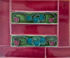 Porteous New Zealand  1.5"x6"  Porcelain Field Field Tiles