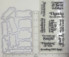 Acrylic stamp  die set, VARIOUS