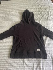 GAP kids ribbed black sweatshirt