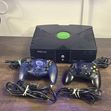 Original Xbox Console Bundle Controller  Game -Not Tested-Powers On- As Is A4