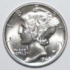 1942 Mercury Dime CHOICE BRILLIANT UNCIRCULATED (K223)