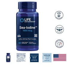 Support Healthy Iodine Levels with Sea-Iodine Capsules - 60 Gluten-Free Options