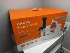 New Anova Culinary Sous Vide Precision Cooker Kit 1000 Watts Anova App Wi-Fi