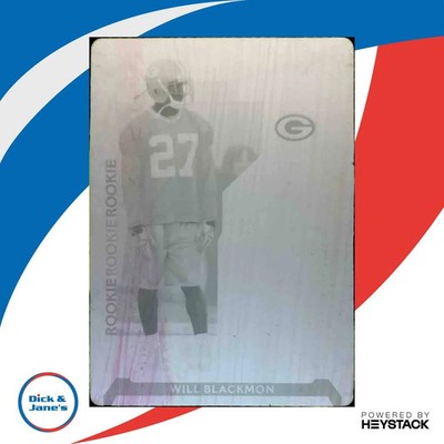 2006 Donruss Playoff Printing Plate Magenta 1/1 Will Blackmon Card #141