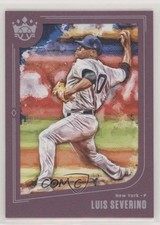 2019 Panini Diamond Kings Plum Framed Luis Severino #55 3l7