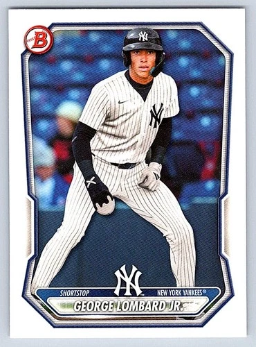 GEORGE LOMBARD JR  YANKEES  2026 BOWMAN PROSPECTS #BP-64