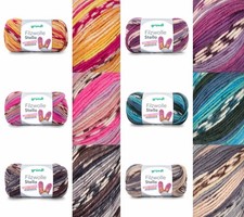 200g Gründl Filzwolle Stella Farbverlaufsgarn zum Stricken Häkeln GP 49,95€/1kg