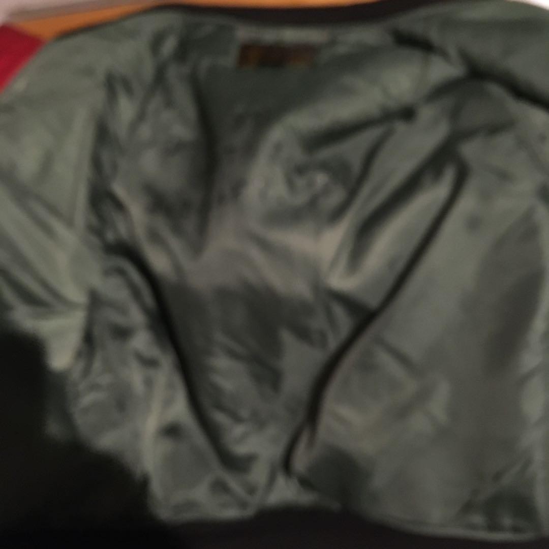 Buzz Rickson's MA-1 Red Flight Jacket Northrop Pa… - image 8