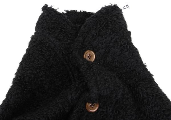 COMME des GARCONS Loop pile circle jacket black M - image 5