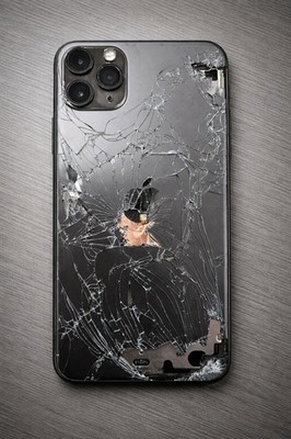 Back Glass Replacement + FREE CAMERA LENS PROTECTOR - Mail-In Repair Service