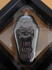 Reckless Metals Blood Coffin Gunmetal Fine Silver Bar 100g is 3.215 Troy Oz.s