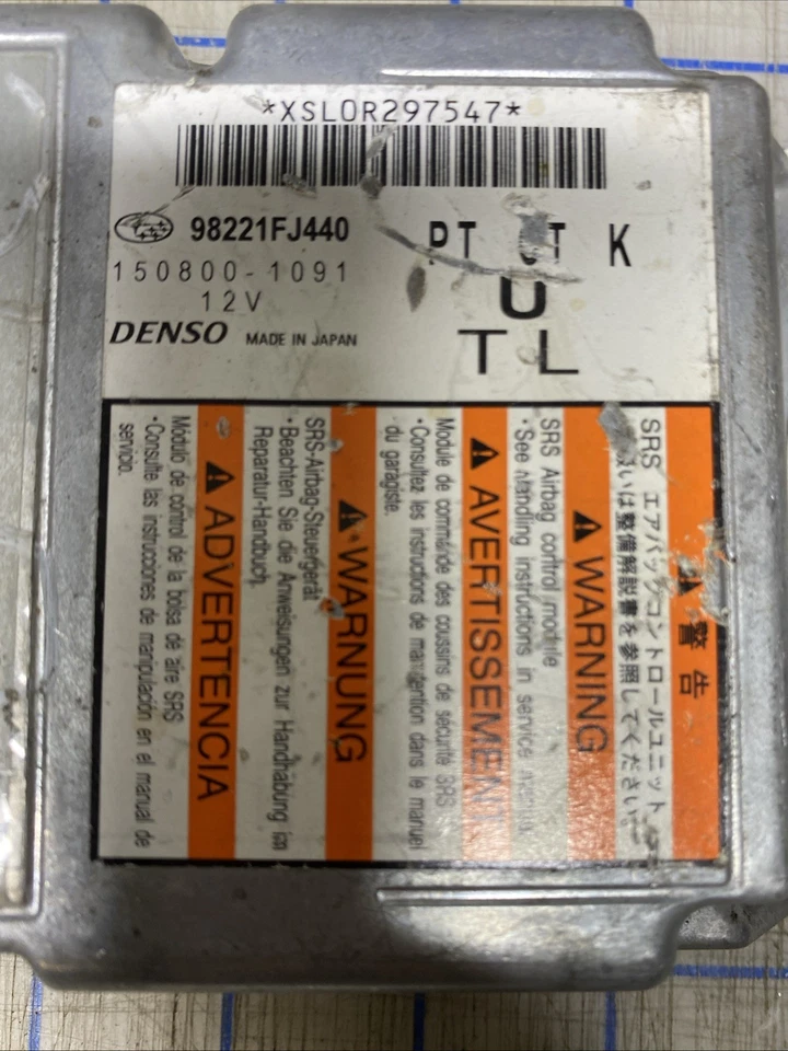 Subaru Impreza 2.0 2014 ✦ Módulo de control de fábrica genuino 98221FJ440 OEM J1-1 Foto 2 de 3