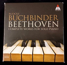 15-CD BOX SET : Beethoven Complete Works for Solo Piano : Rudolf Buchbinder