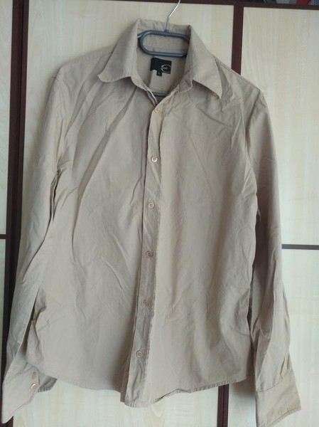Men Roberto Cavalli Shirt Beige 38 / M