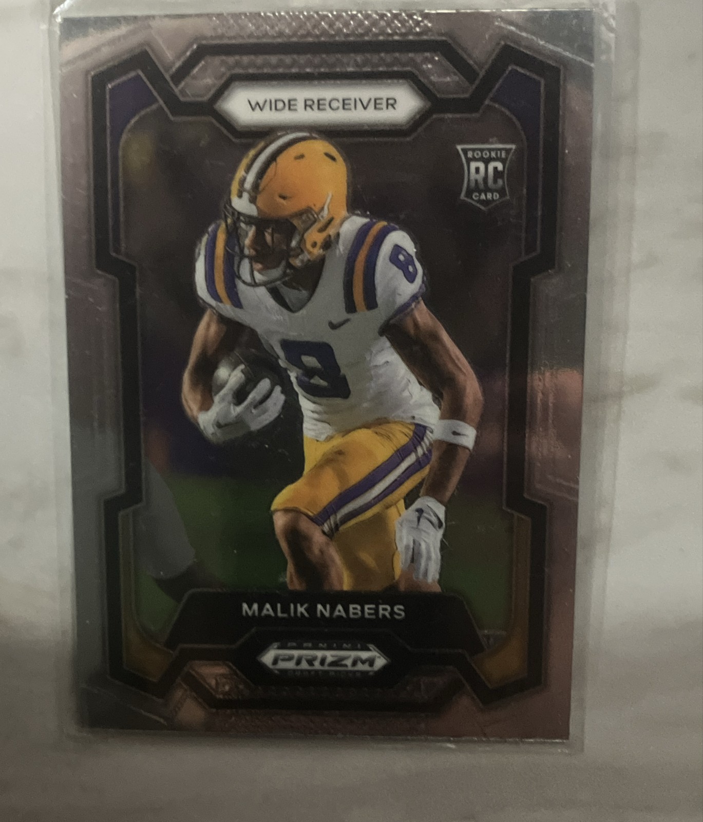 2024 Panini Prizm Draft Picks - Malik Nabers #109 Silver Prizm (RC)