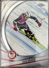 2026 Topps Chrome Olympics Sam Morse - USA Skiing #170 base
