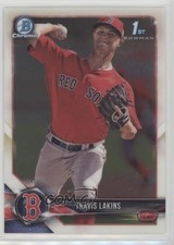 2018 Bowman Chrome Prospects Travis Lakins #BCP139 0l1