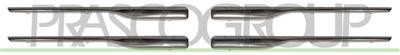 Kit joncs grille chromé Dacia Logan 2013-2016 pour personnaliser et relooker la face avant