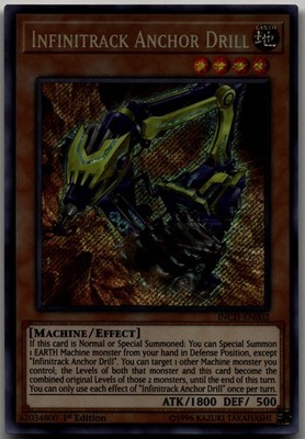 Infinitrack Anchor Drill Secret Rare The Infinity Chasers INCH-EN002 LP