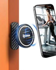 Magnetic Phone Holder for Gym with Dual Magnetic Mount Alloy Base 360 Ball