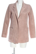 ZARA Cappotto in ecopelle Donna Cappotto Taglia IT 40 rosa stile casual