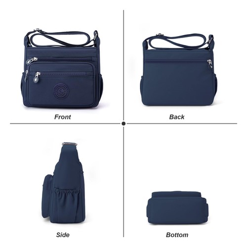 Women's Shoulder Bags Multi-Pocket Casual Crossbody Bag Handbags Waterproof N... - Bild 3 von 7