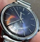 Vintage 1978 Timex Marlin Mechanical Watch | 26151 02478 | "Blurple" Dial VGC