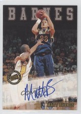 2002 Press Pass Matt Barnes Rookie Auto RC s1i