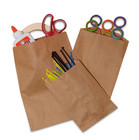 400 Pack - Mini Brown Kraft Paper Bag - Multipurpose Paper Bags (1 lb) Small — photo 6