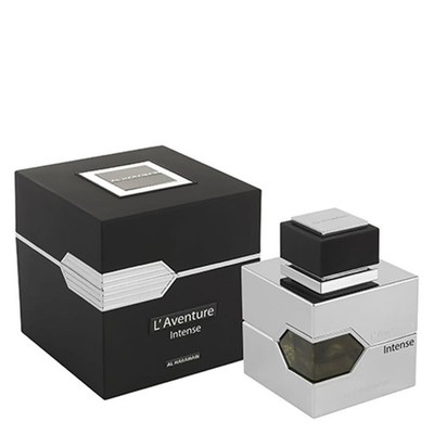 Al Haramain Men's L'Aventure Intense EDP Spray 3.38 oz (Tester) Fragrances